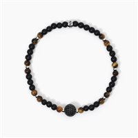 Bracciale Mabina Uomo Bohémien in Argento Zircone 533726 - 533726